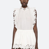 Eleannora Top White