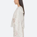 Sea NY Gardener Emb L/Slv Blouse White back