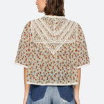 Sea NY Viera Print S/Slv Blouse Multi detail