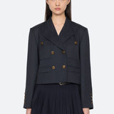 Taliyah Cropped Blazer Navy