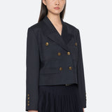Taliyah Cropped Blazer Navy