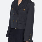 Taliyah Cropped Blazer Navy