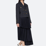 Taliyah Cropped Blazer Navy