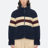 Georgie Fleece Jacket Navy