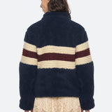 Georgie Fleece Jacket Navy