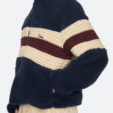 Georgie Fleece Jacket Navy