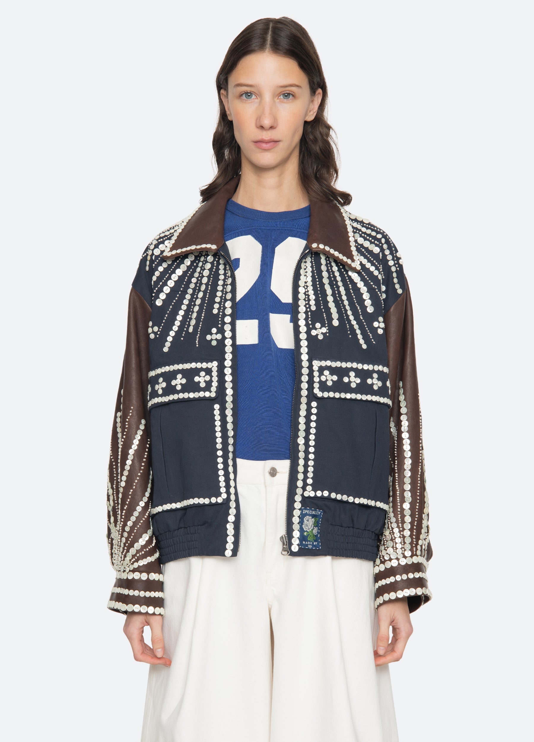Sea New York Georgie Jacket navy front view