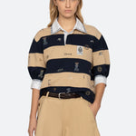 Sea New York Juliet Rugby Top multi front view
