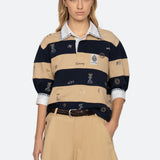Sea New York Juliet Rugby Top multi front view