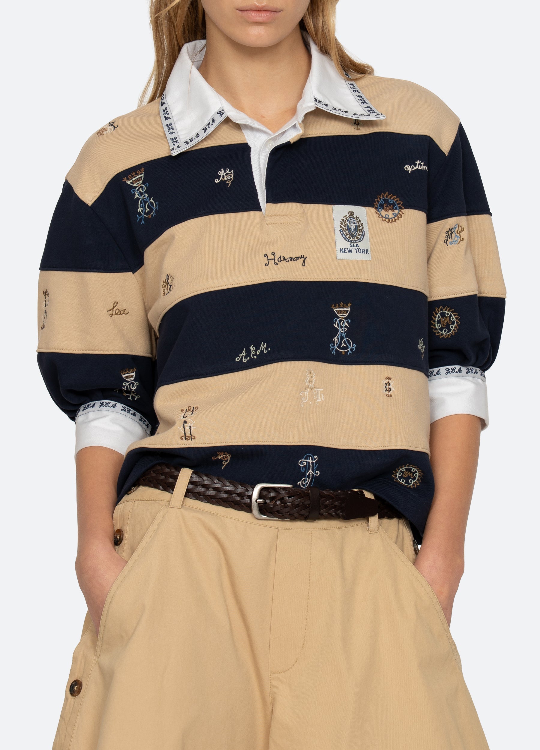 Sea New York Juliet Rugby Top detail view