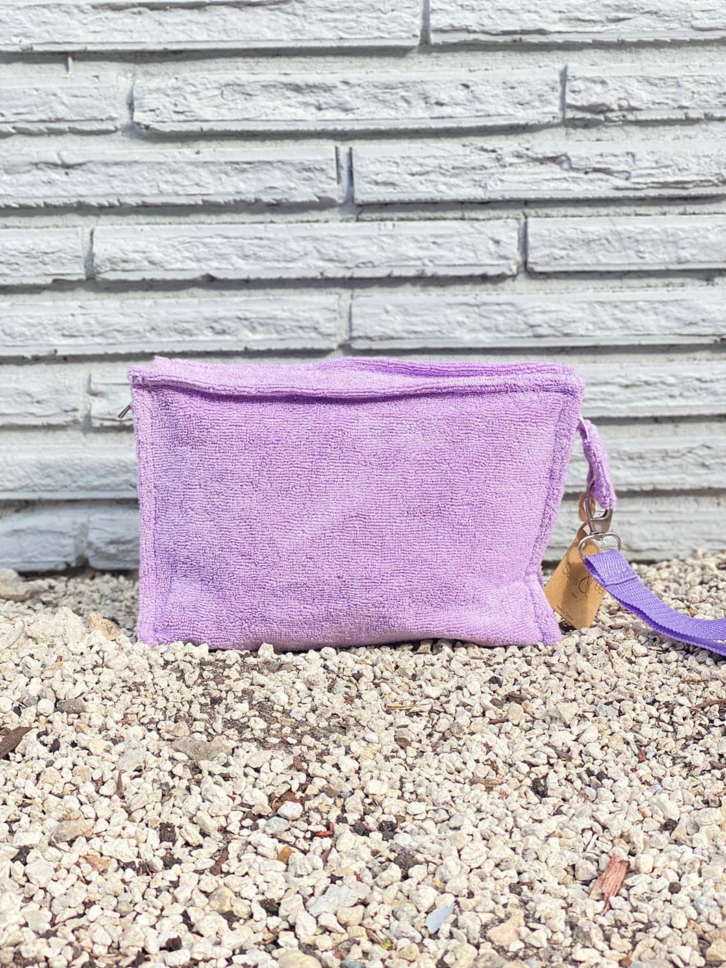 Terry Pouch Bag Lilac