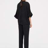 Phoenix Crepe Georgette Pant Black