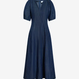Piper Dress Midnight Rinse