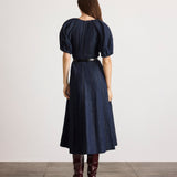 Piper Dress Midnight Rinse