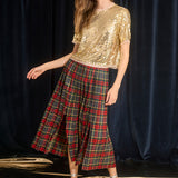 Pixie Top Gold Sequins