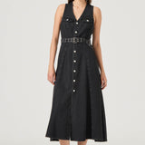 Angelica Dress Black Sand