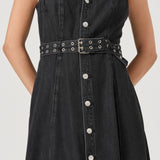 Angelica Dress Black Sand