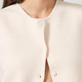Pia Vest Vintage White
