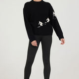 Skier Slope Crew Black Combo