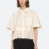 Solene S/S Shirt Cream