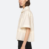 Solene S/S Shirt Cream