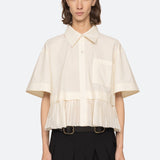 Solene S/S Shirt Cream