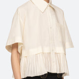 Solene S/S Shirt Cream
