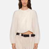 Solene L/S Top Cream