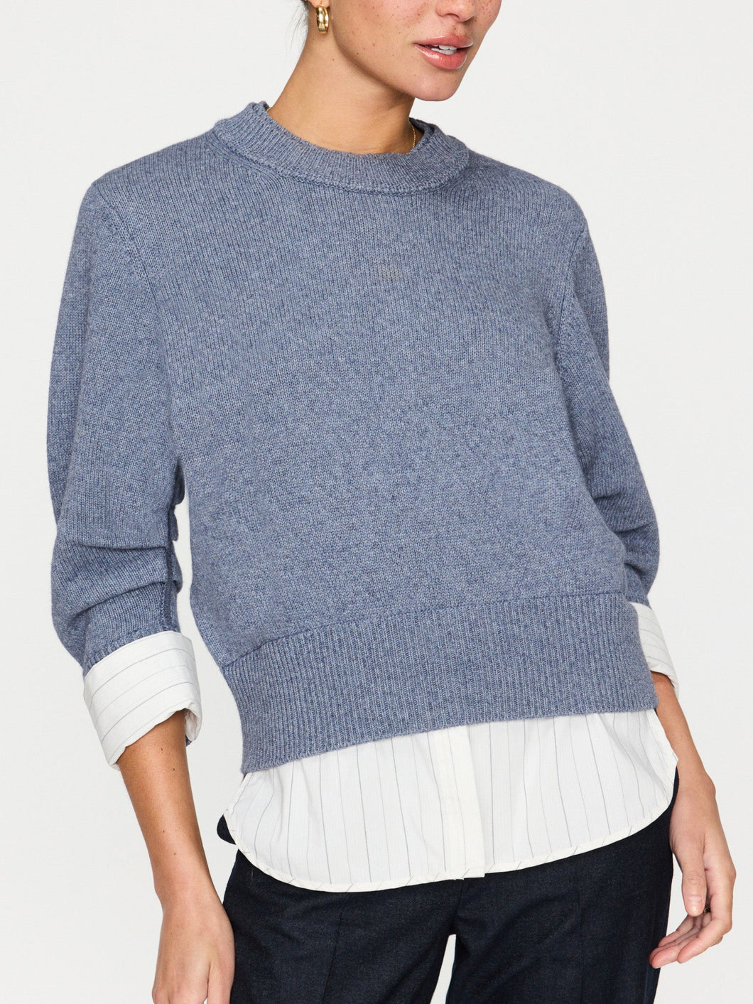 Raya Looker Sweater Slate Blue