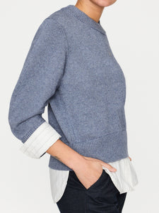 Raya Looker Sweater Slate Blue