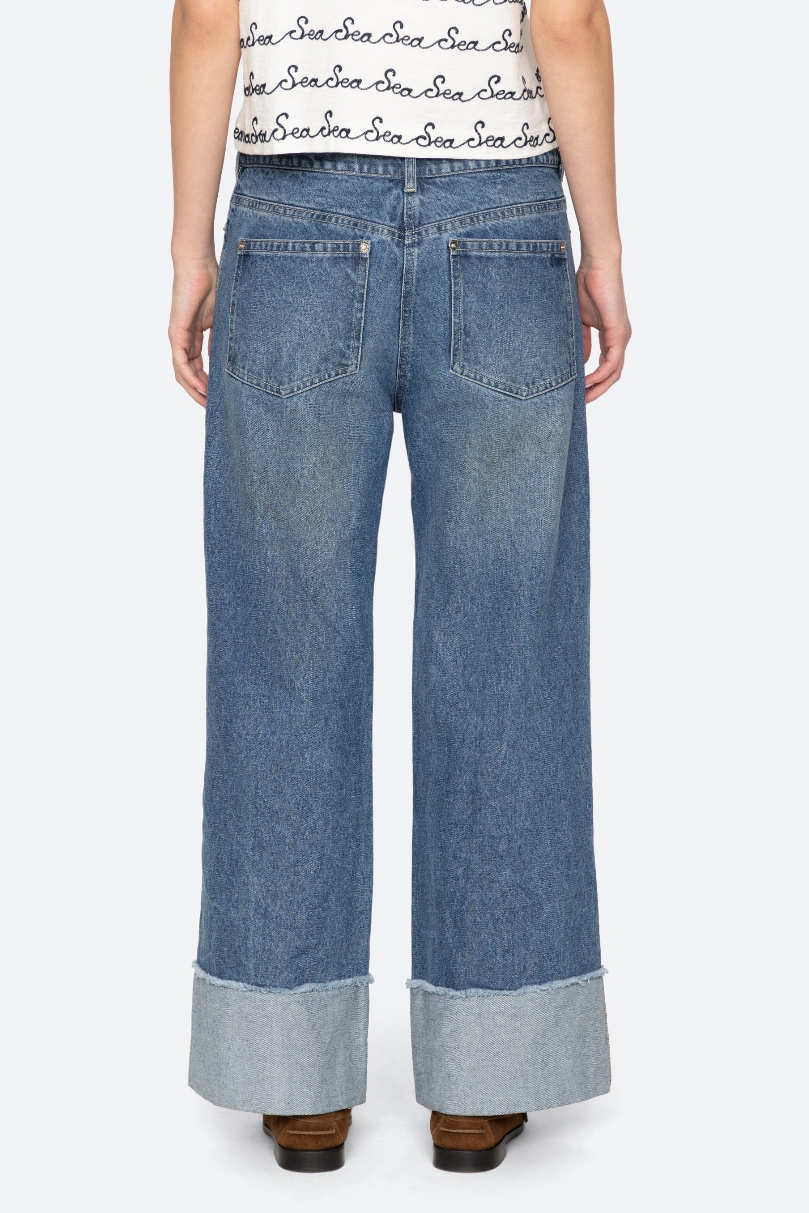 ZAYNA DENIM STRAIGHT LEG JEAN (D1)