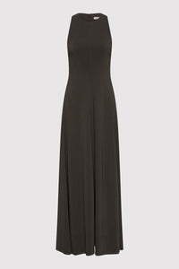 Cut Away Maxi Dress Black Olive
