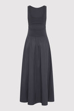 Bateau Cut Out Dress Graphite