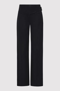 Cummerbund Pants Black