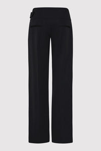 Cummerbund Pants Black