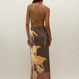 Martina Maxi Skirt Escondido Floral