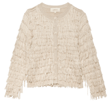 The Fringe Cardigan Natural