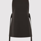 Side Tie Top Black Olive