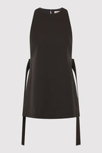 Side Tie Top Black Olive