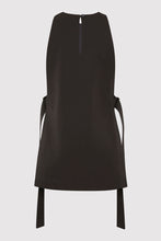 Side Tie Top Black Olive