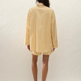 Clemente Shirt Orozco Stripe Mustard