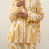 Clemente Shirt Orozco Stripe Mustard