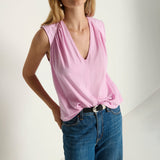 Selma V-Neck Tank Lilac