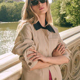 The Carla Jacket Desert Khaki Multi