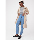 Rox Trench Coat Khaki
