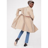 Rox Trench Coat Khaki