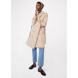 Rox Trench Coat Khaki
