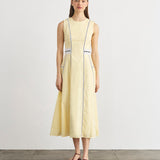 Sloan Dress Lemon Meringue Multi