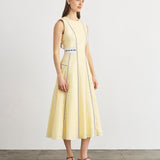 Sloan Dress Lemon Meringue Multi