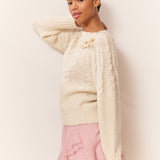 Sloanna Pullover Ivory